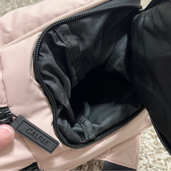 Calpak Luka Laptop Backpack Pink Rose Quartz 15" - Picture 8 of 10
